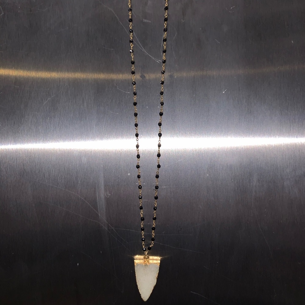 Impeccable Pig Geode Necklace